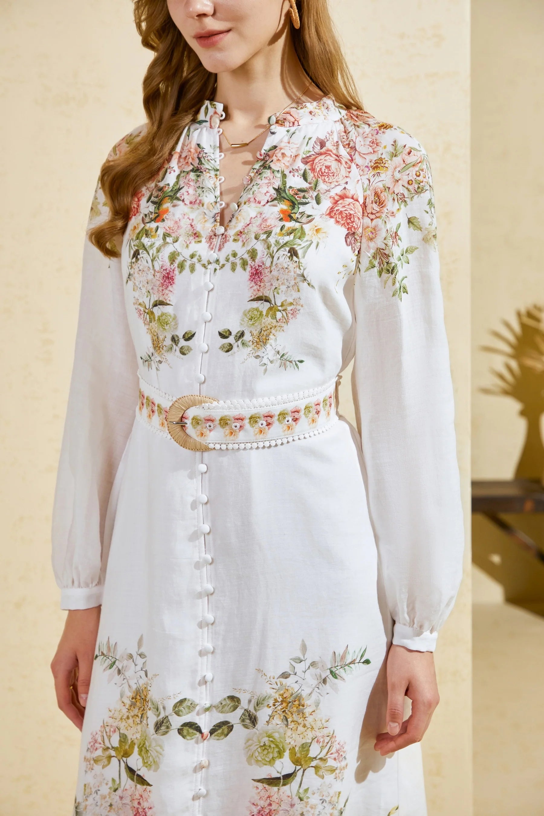 Heather Printed Dress