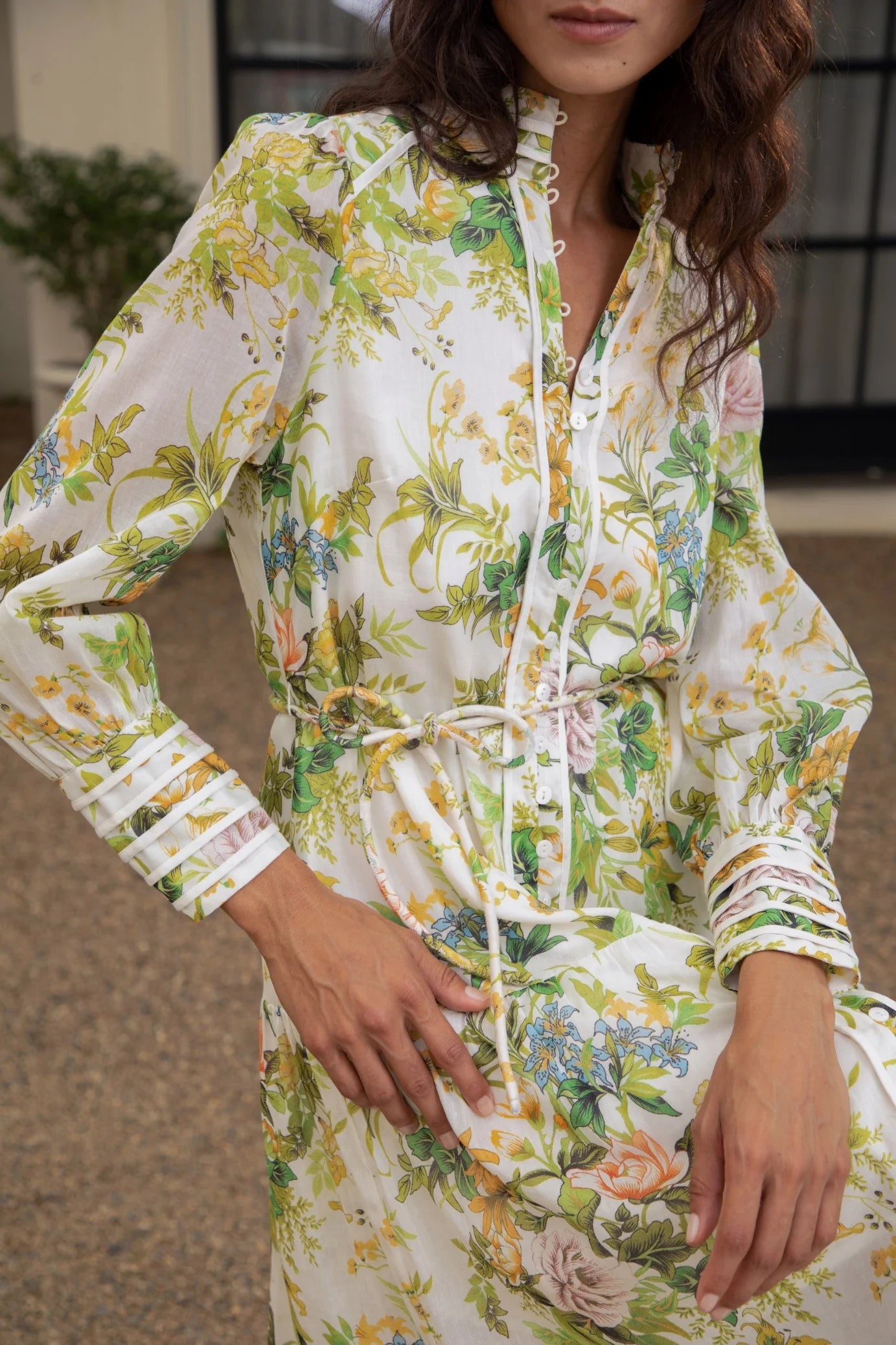 Rosita Printed Short Dress