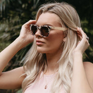 Lila Grace Ivory Sunglasses