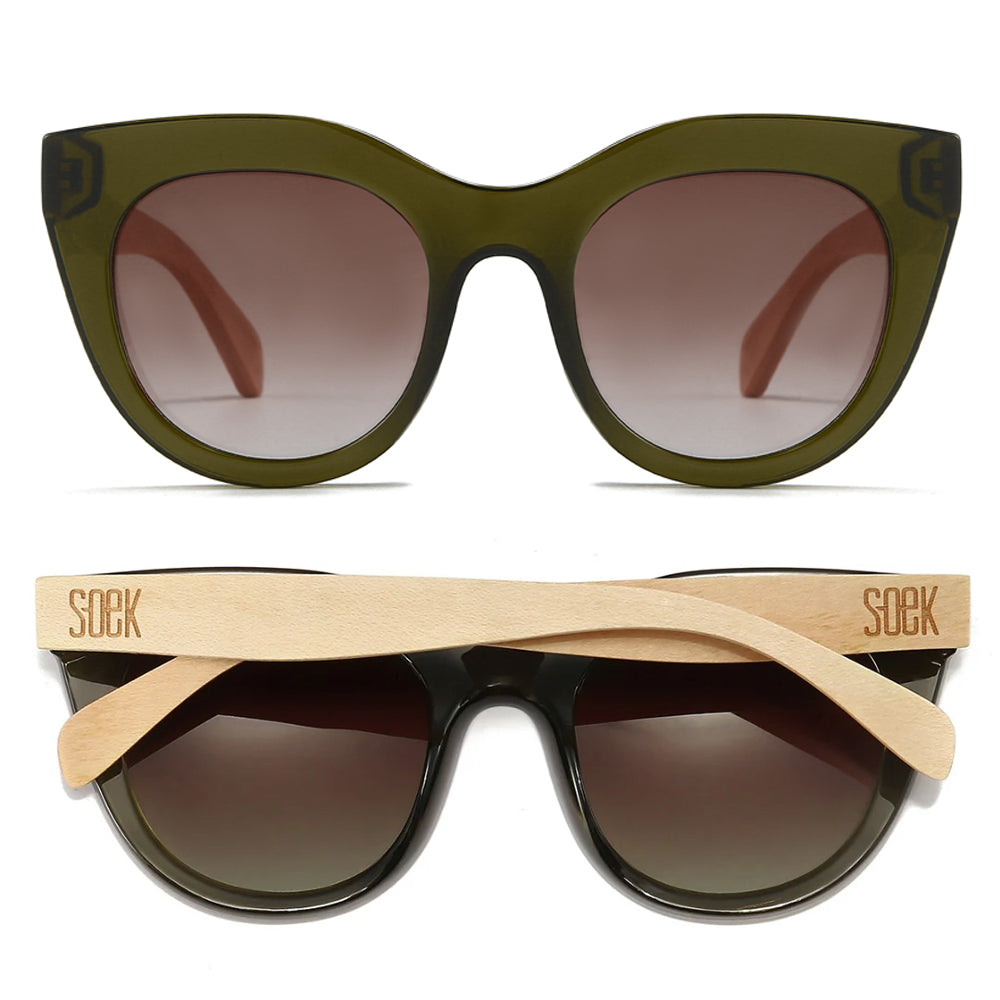 Milla Khaki Sunglasses