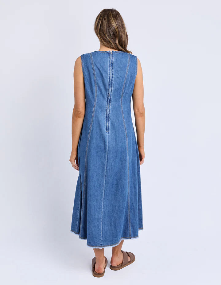 SOLENE DENIM DRESS