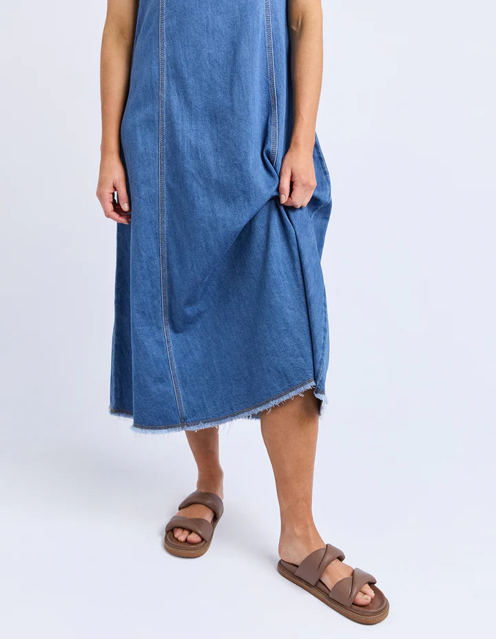 SOLENE DENIM DRESS