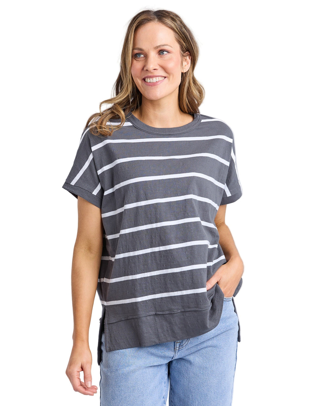 Allison Striped Tee