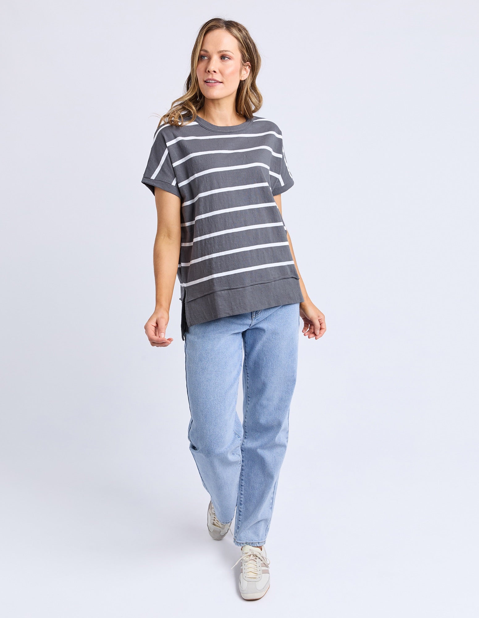 Allison Striped Tee