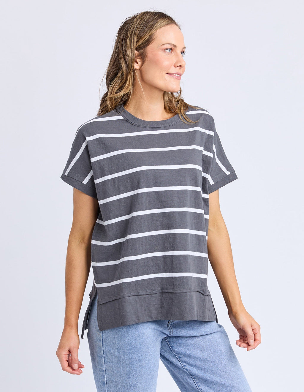 Allison Striped Tee