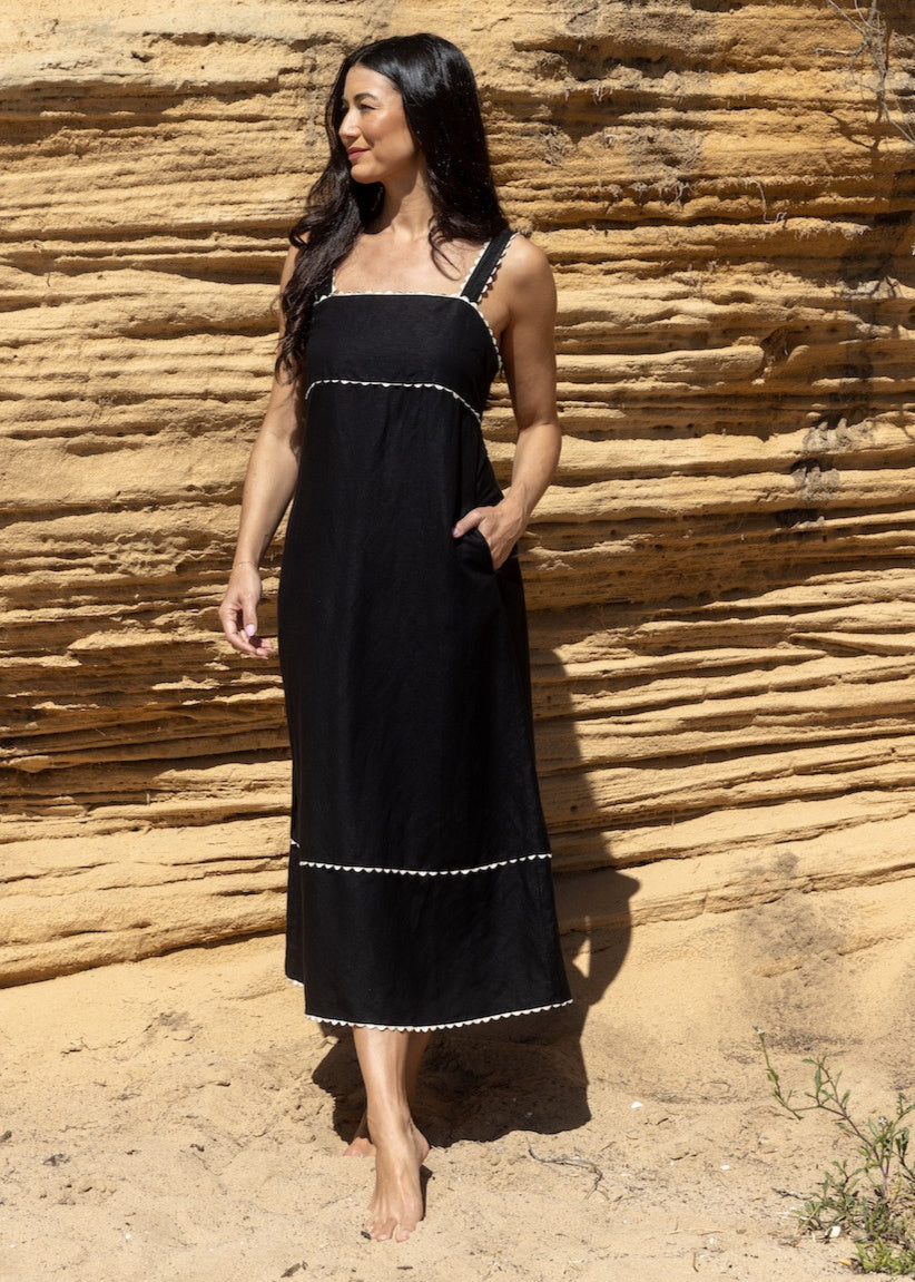 Ric Rac Maxi Dress