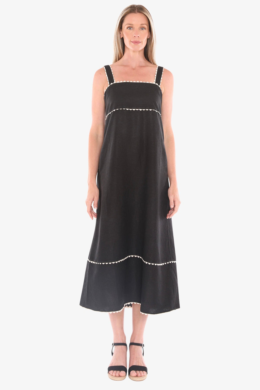 Ric Rac Maxi Dress