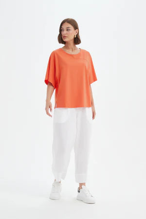 Wide Sleeve Yoke Tee