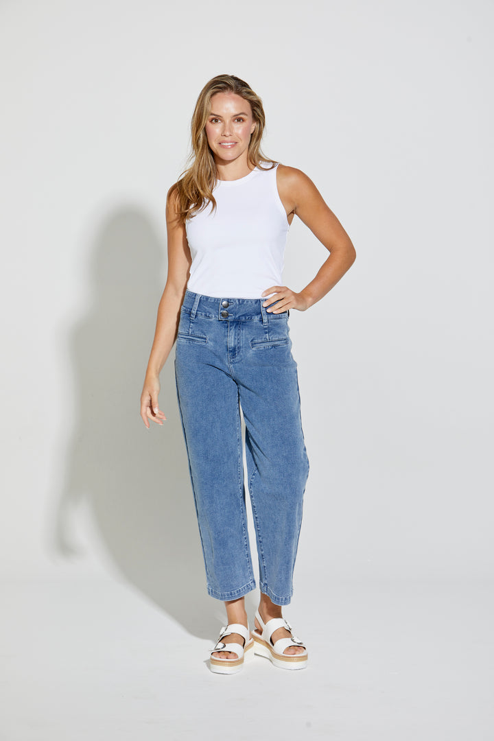 Christow Loose Leg Crop Jean