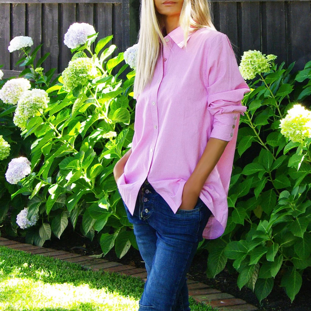 Riley Regular Fit Gingham Shirt