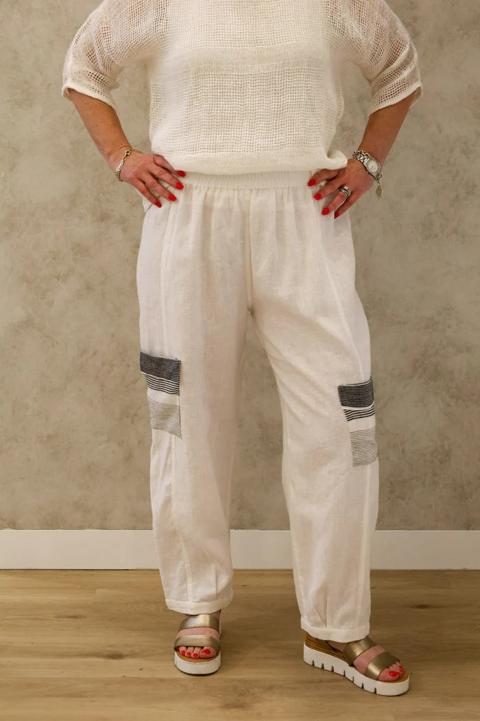Mable Pant-WHITE