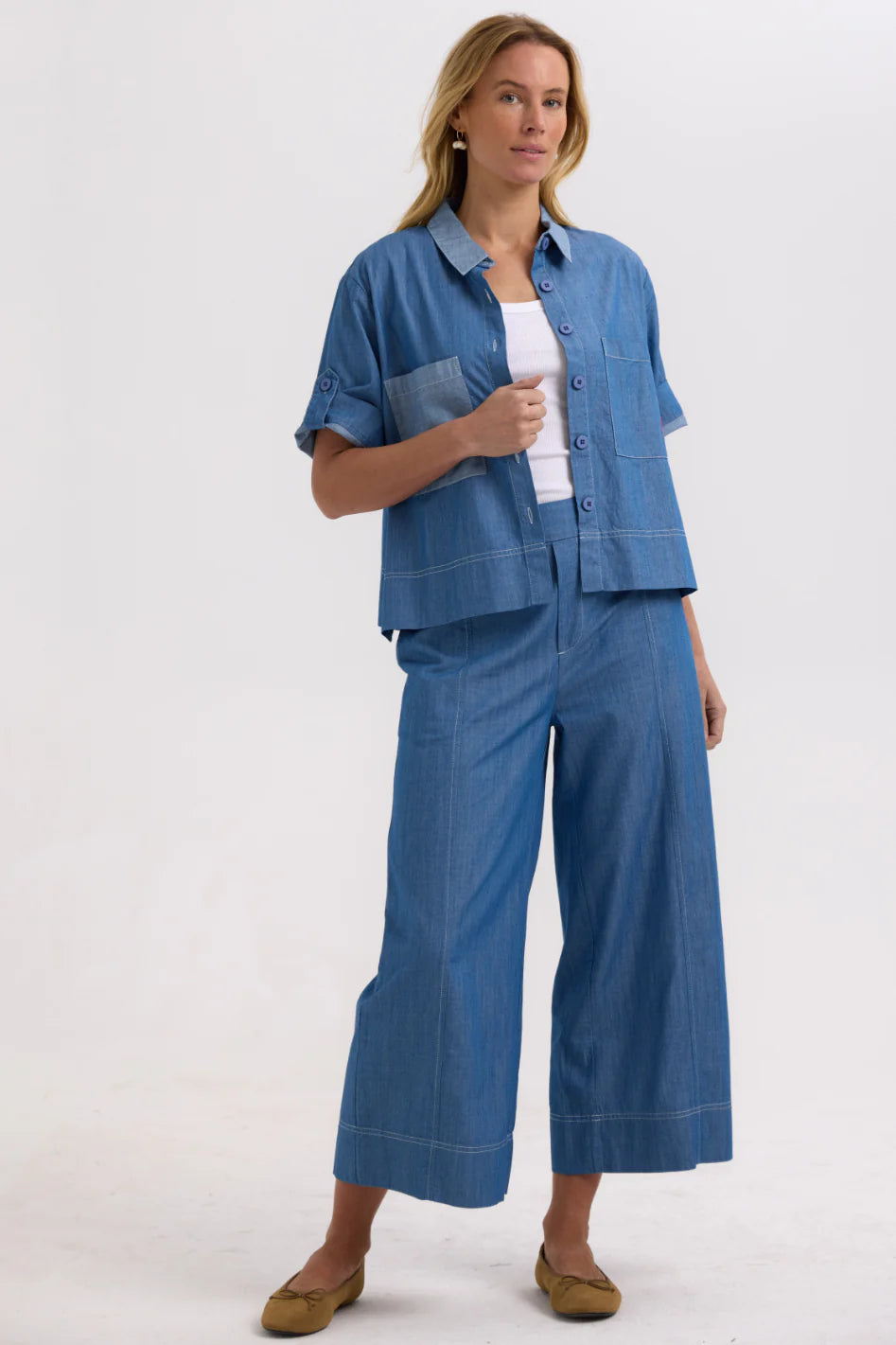 Denim Shirt - Washed Denim