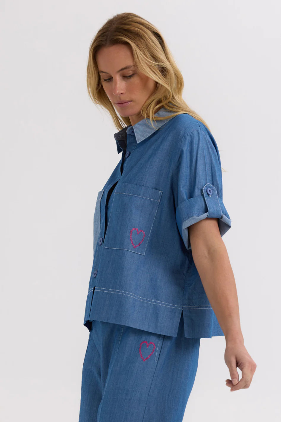 Denim Shirt - Washed Denim