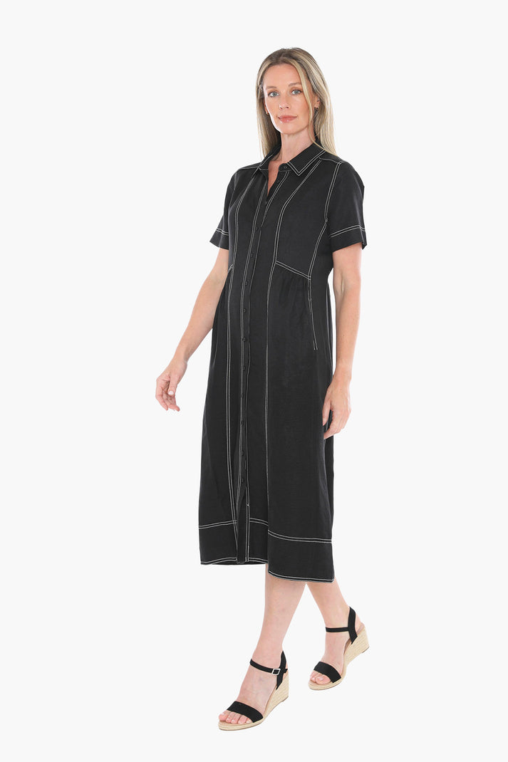 Contrast Stich Dress
